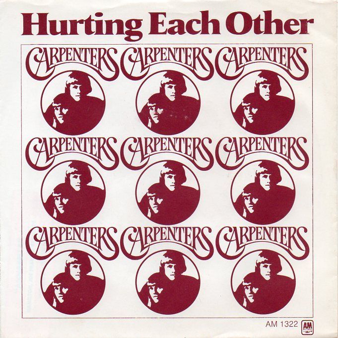 The Carpenters 2 Picture Sleeves Only Hurting Each Other  