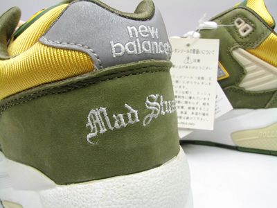 NEW BALANCE STUSSY MAD HECTIC AG MT580 9.5 atmos kaws  