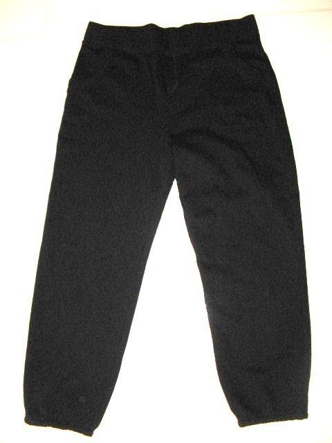 NORMA KAMALI BLACK SWEAT PANTS LADIES SIZE LARGE  