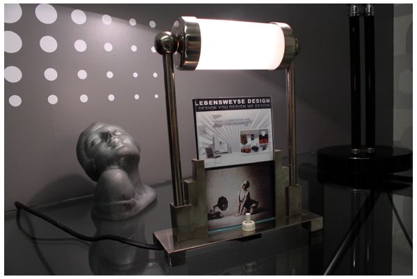 RARE BAUHAUS PICTURE FRAME DESK LAMP LAMPE 1920 ART DECO PRE MID 