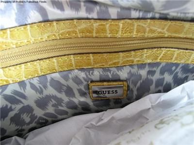 GUESS Yellow HILDA Hand bag Sunglasses GU6360 NEW Set  