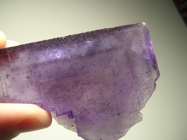 ZONING CAVE IN ROCK Fluorite Specimen from Illinois Denton Mine 