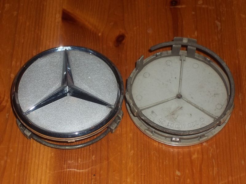 Chrome Star Mercedes Benz Wheel Center Cap 220 400 0125  