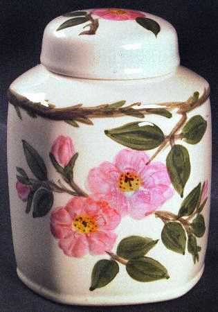 Franciscan DESERT ROSE (USA) Tea Canister Caddy 136298  