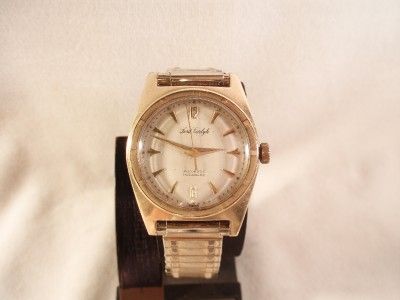 Vintage Lord Carlton mens automatic 14k plate Watch  