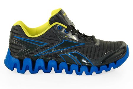 Kids Reebok ZigTech Zig Activate (GS) Black Blue Yellow J88321 