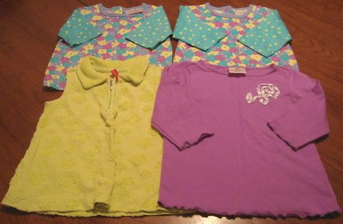 Hanna Andersson Girls Lot 11 Tops Dress 60 70 80 90 100  