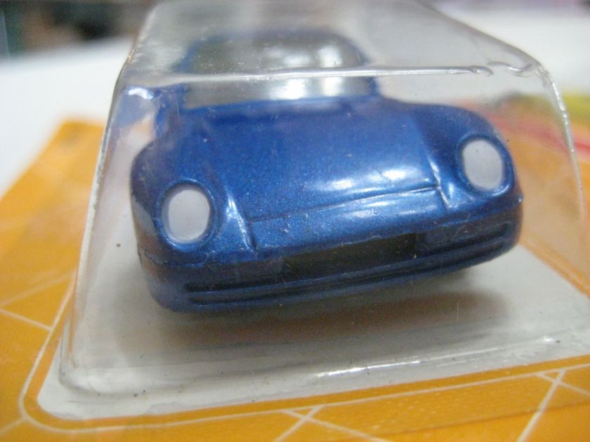 Zee/Zylmex Dynawheels Porsche 959 Metallic Blue 74 mm Diecast NIB 