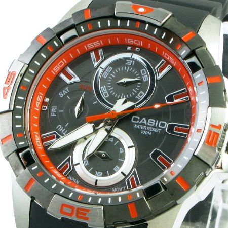 Casio Men Watch Analog 100m Diver Sport Xpress MTD 1071 1A2  