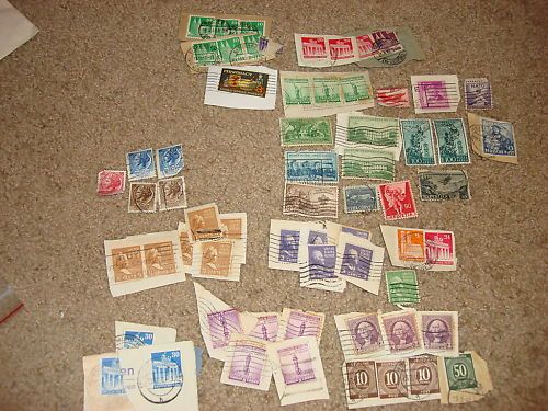 Lot of Vintage STAMPS Germany/U.S. & more  