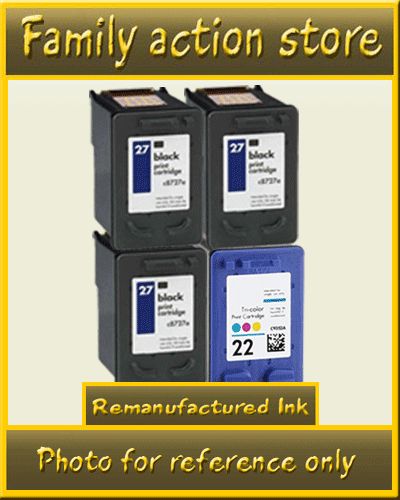 Pk HP 21 21 21 22 22 Ink Cartridges C9351AN & C9352AN  