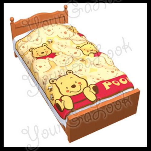 AUTHENTIC Disney Baby Winnie the Pooh Bee Quilt Cover Coral Fleece 