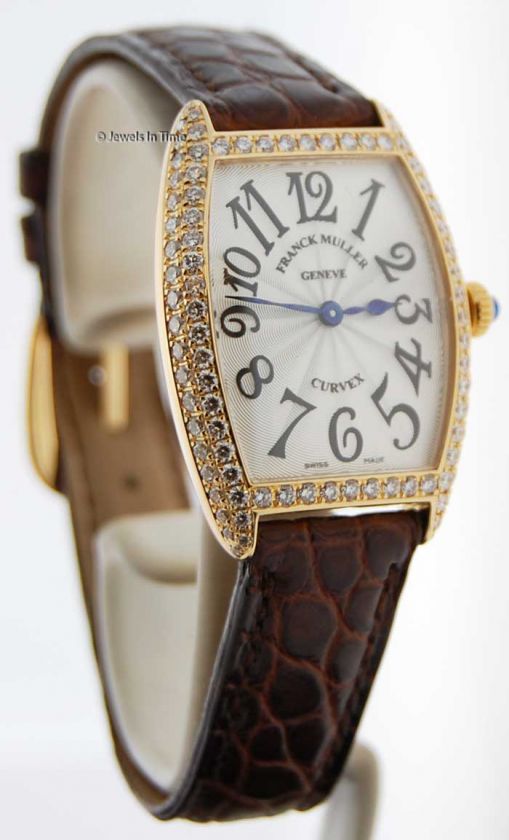 Franck Muller 1752 QZ D 18k Gold & 1.40 CT Diamonds  