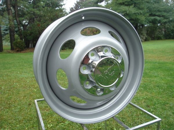 19.5 X 6.75 VISION STEEL CHEVY FORD DODGE DUALLY WHEELS  