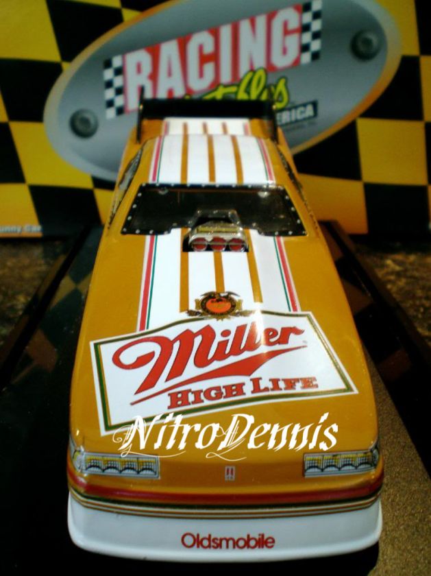 NHRA ED MCCULLOCH 124 Diecast 1988 MILLER Funny Car  