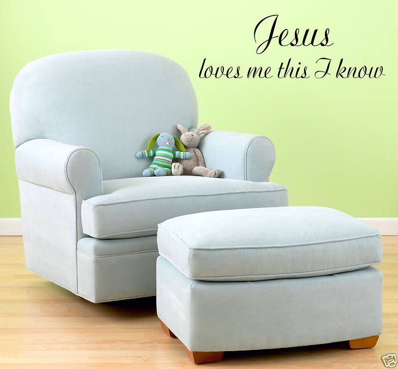   Loves me Vinyl wall art words Art Religious home bedroom family  