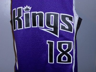 NEW Omri CASSPI Sacramento KINGS 2XLarge 2XL Adidas Swingman Sewn 