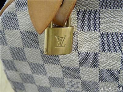   Vuitton Speedy 30 Damier Azur Tote Shoulder Bag Handbag SD2027  