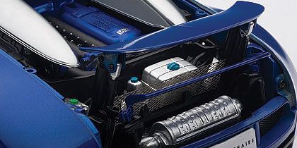 AUTOart 118 BUGATTI EB16.4 VEYRON BLEU CENTENAIRE BLUE  