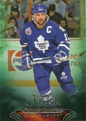 51 WENDEL CLARK 2011 Parkhurst Champions MAPLE LEAFS  