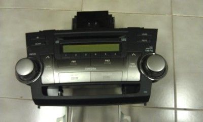 TOYOTA HIGHLANDER JBL OEM RADIO  08 09 10  