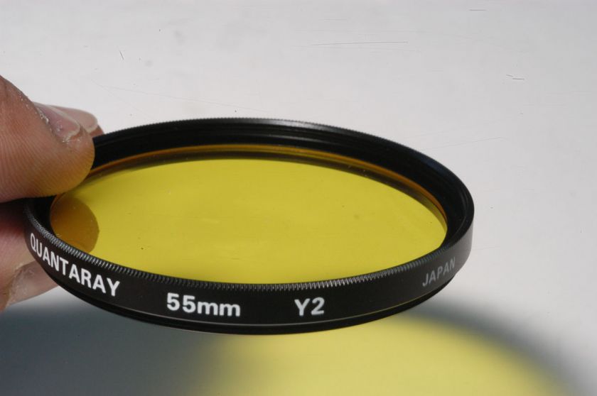 Quantaray 58mm filter Y2 Yellow Mint  