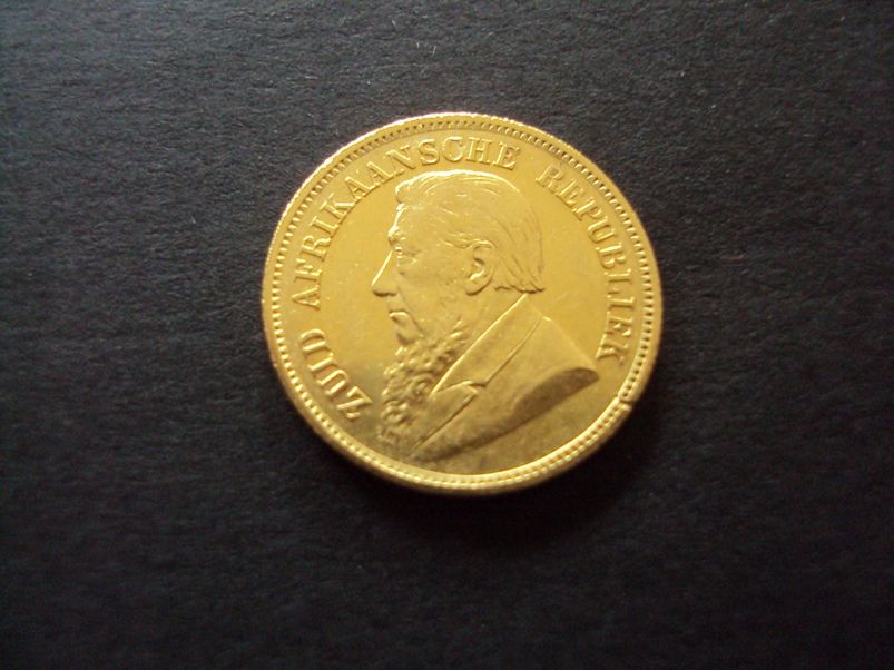 SOUTH AFRICA  12 POND 1897 GOLD SCARCE  