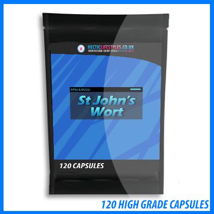 ST JOHNS WORT   120 x 1000mg HIGH GRADE CAPSULES   Sleep aid 