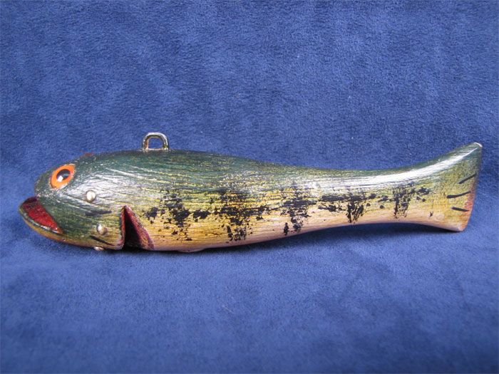 This Duluth Fish Decoy would look fabulous on display, and of course 