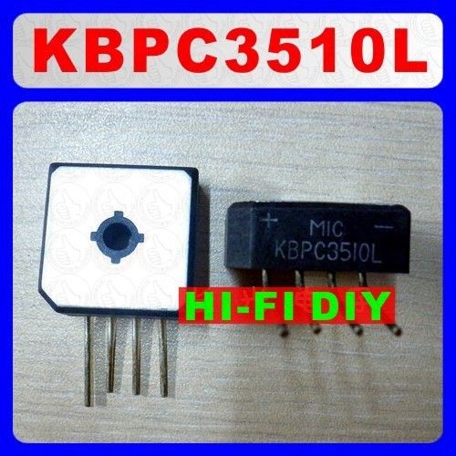   Current Bridge Diode Rectifier KBPC3510L 35A 1000V For Voltage Reg