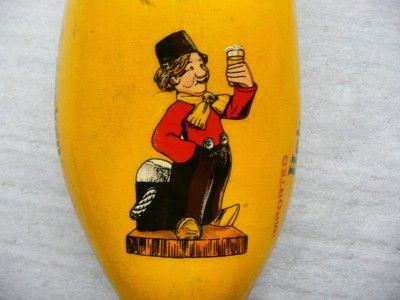   Dutch Imported HEINEKEN BEER Wooden Advertising SHOE Clog wood old