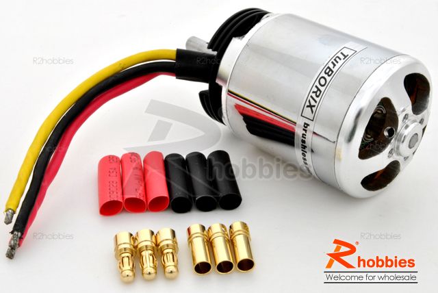 900kv 3648 RC 1800g Plane Outrunner BL Brushless Motor  