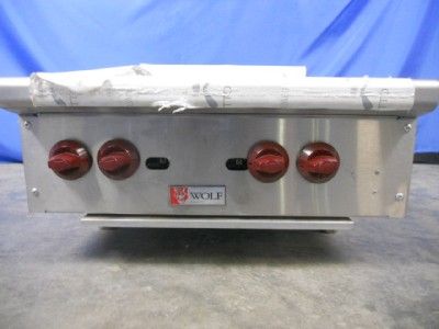 WOLF NEW 24 COUNTERTOP RANGE AHP 424 1 ACHIEVER HOTPLATE PROPANE GAS 