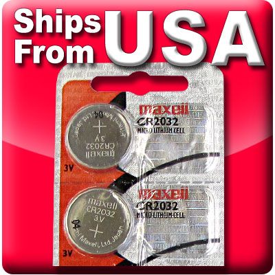 2x MAXELL BATTERIES CR2032 3V LITHIUM CELL BATTERY  