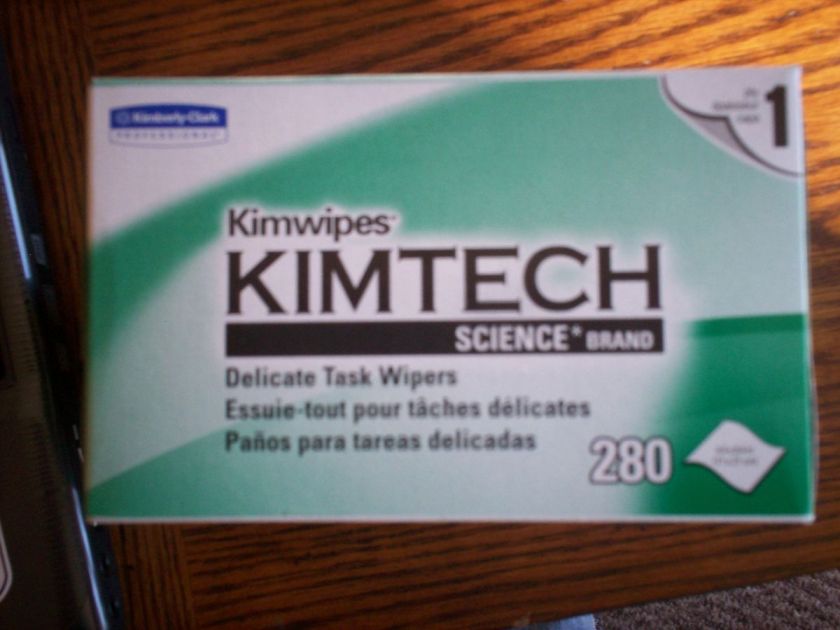   KIMWIPES SCIENCE BRAND delicate task wipers 280 sheets KIM WIPES TECH