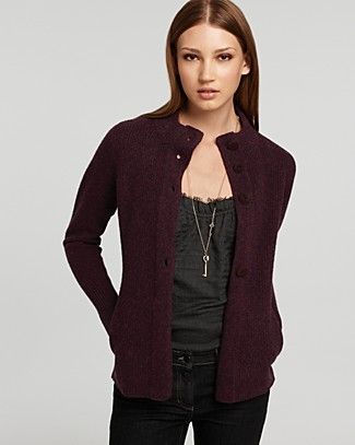 Luxe felted lambswool sets the tone for a wintery chic look from 