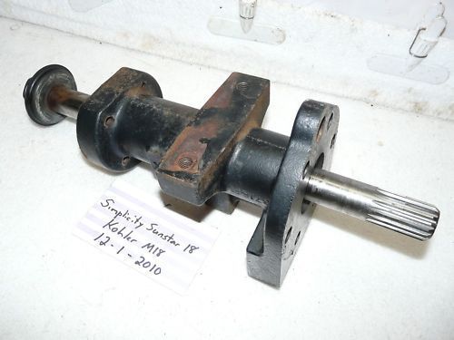 Simplicity Sunstar 18 Axle Shaft Tractor Transaxle  