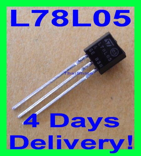 10 x L78L05ACZ L78L05 78L05 +5 VOLTS 100mA Voltage Reg.  