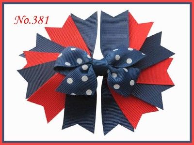 18 Girl 4.5 Novel A Swallowtail hair bows Clip 227 No.  