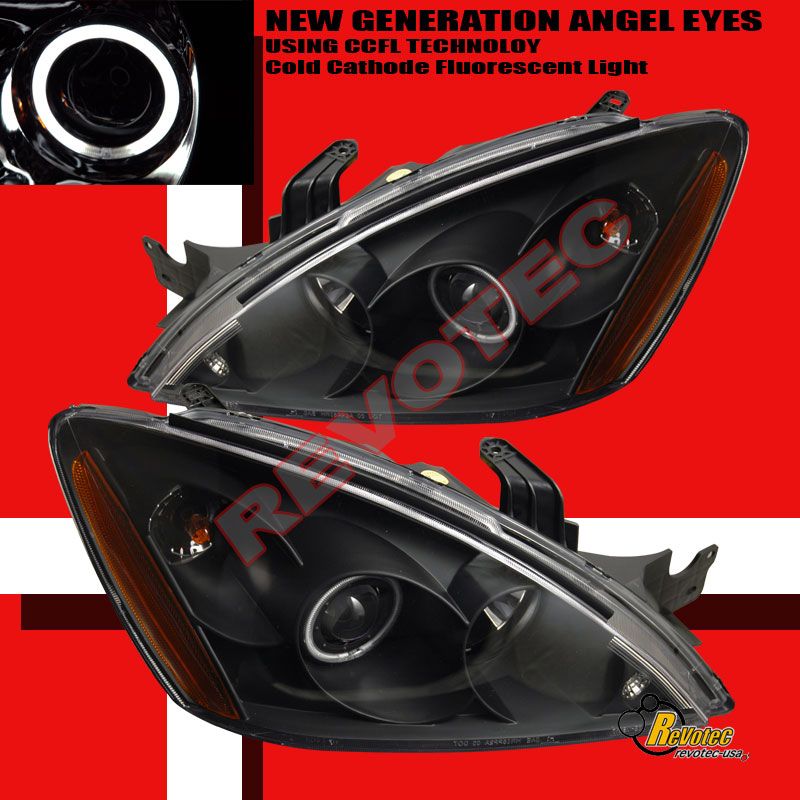 04 05 06 LANCER RALLIART OZ CCFL PROJECTOR HEAD LIGHTS  