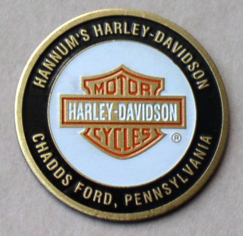   CHADDS FORD PENNSYLVANIA HARLEY DEALER VEST HAT JACKET DIP DOT PIN