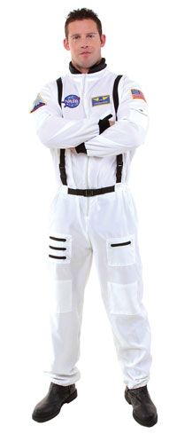 Adult Std. Adult White Astronaut Costume   Astronaut Co  