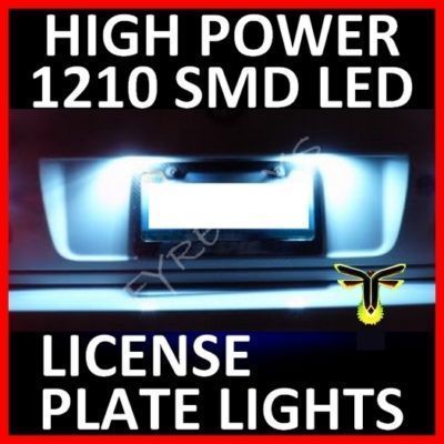 DODGE WHITE LED LICENSE PLATE LIGHTS  