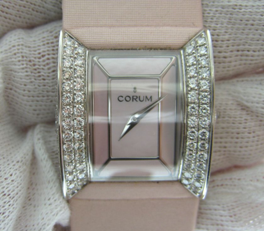 NEW Corum Butterfly Diamond 18K Gold Watch 137.641.69  