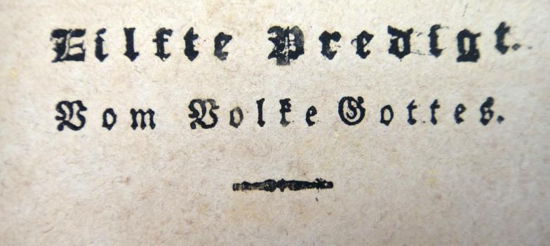 1835 antique 26 SERMONS in GERMAN germantown pa BIBLE  