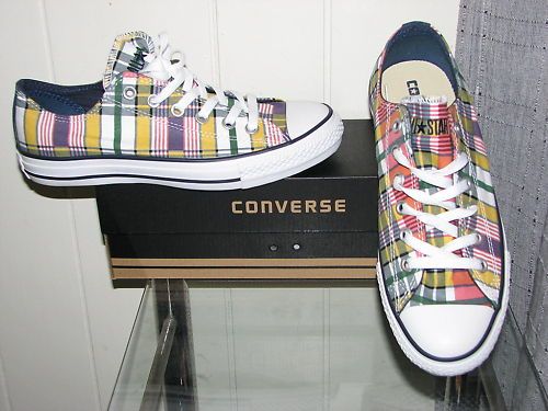 Converse Chuck Taylor CT AS PRT Ox Madras Plaid NWT  