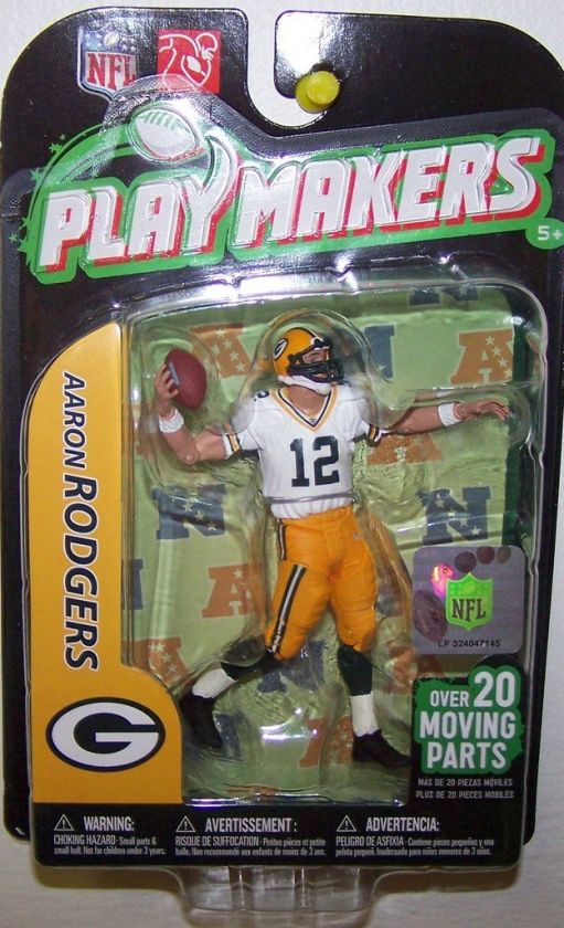 Aaron Rodgers NFL McFarlane Playmaker 2011 Brand New  