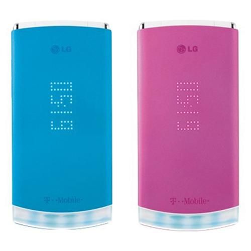   GD570 DLITE LOLLIPOP 2.8 2.0MP AT&T T MOBILE 3G CELL PHONE BLUE/PINK