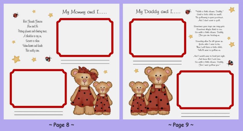 PURPLE LADYBUGS NURSERY BABY WALL BORDER STICKER DECALS  