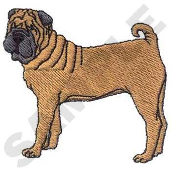 Dog Breed Embroidery Designs, custom embroidered dog items items in 